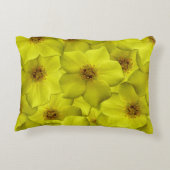 低木状のシニーフォイルのシームレスパターン アクセントクッション (裏面)