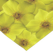 低木状のシニーフォイルのシームレスパターン ショートテーブルランナー (コーナー)