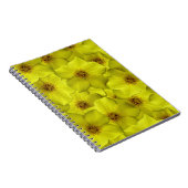 低木状のシニーフォイルのシームレスパターン ノートブック (右側)