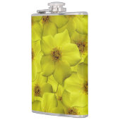 低木状のシニーフォイルのシームレスパターン フラスク (左)