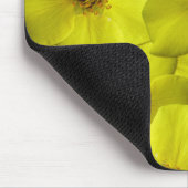 低木状のシニーフォイルのシームレスパターン マウスパッド (コーナー)