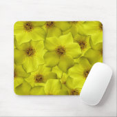 低木状のシニーフォイルのシームレスパターン マウスパッド (マウス)