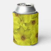 低木状のシニーフォイルのシームレスパターン 缶クーラー (缶裏面)