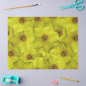 低木状のシニーフォイルのシームレスパターン 薄葉紙 (クラフト)