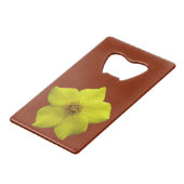 低木状チンコフォイル#1 クレジットカード栓抜き (正面アングル)