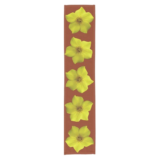 低木状チンコフォイル#1 ショートテーブルランナー (正面)