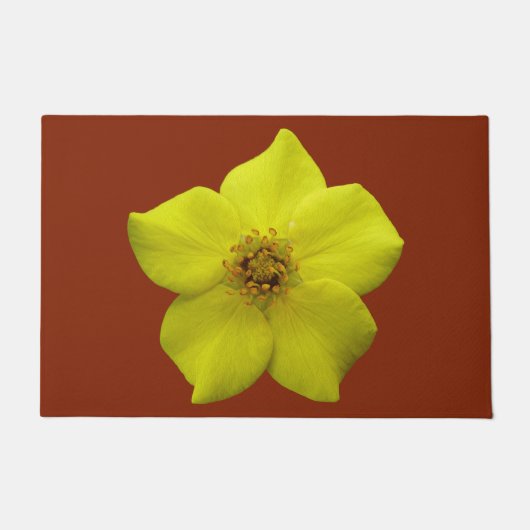 低木状チンコフォイル#1 ドアマット (正面)