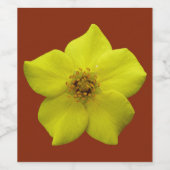 低木状チンコフォイル#1 ワインラベル (シングルラベル)