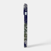 低気圧が見える地球全景 iPhone 15ケース (左側面)