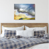 低水タンカードアクリルプリント キャンバスプリント (インサイチュ (寝室))