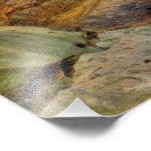 低滝、Conkle's Hollow、Hocking Hills、オハイオ フォトプリント (角)