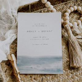 低潮ミニマリスト沿岸結婚の セーブザデート