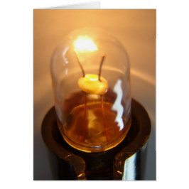 低白熱［赤熱］光を放つ電圧電球