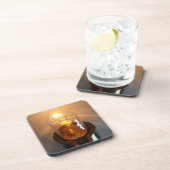 低白熱［赤熱］光を放つ電圧電球 コースター (右側)