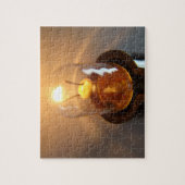 低白熱［赤熱］光を放つ電圧電球 ジグソーパズル (縦)