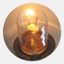 低白熱［赤熱］光を放つ電圧電球 ラウンドシール