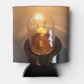 低白熱［赤熱］光を放つ電圧電球 缶クーラー (正面)