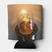 低白熱［赤熱］光を放つ電圧電球 缶クーラー (裏面)