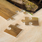 低級滝ズアットホーキングヒルズの老人洞窟 ジグソーパズル (側面)