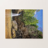 低級滝ズアットホーキングヒルズの老人洞窟 ジグソーパズル (横)
