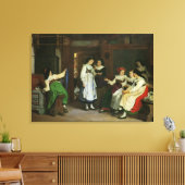 低結婚域内のA キャンバスプリント (インサイチュ (リビング))