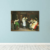 低結婚域内のA キャンバスプリント (インサイチュ (ウッドフロア))