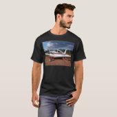 低翼の航空機、奥地にオーストラリア1 Tシャツ (正面フル)