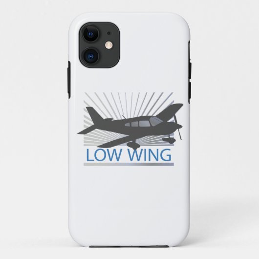 低翼航空機 Case-Mate iPhoneケース (裏面)