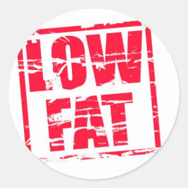 低脂肪赤色ゴムスタンプ効果 ラウンドシール