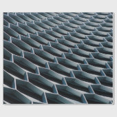 低角度の高層建物 ラッピングペーパー (フラット)