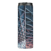 低角度写真の建物構造 タンブラー (裏面)