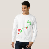 低買売り高は牛のルールのために構築されたクマ スウェットシャツ (正面フル)