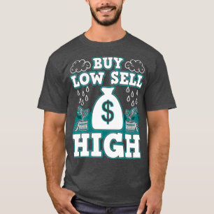 低買売高の取引おもしろい投資家Crypto 1 Tシャツ