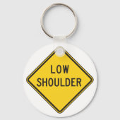 低路肩標識 キーホルダー (裏面)