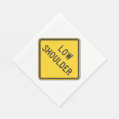 低路肩標識 スタンダードランチョンナプキン (角)