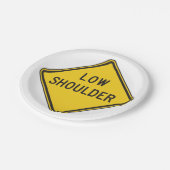 低路肩標識 ペーパープレート (アングル)