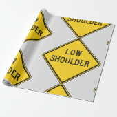 低路肩標識 ラッピングペーパー (アンロールド)