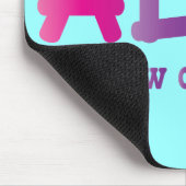 低速がギフト引用文のいかに行くことができるかカラフルなALTO マウスパッド (コーナー)