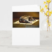 低速日、カード カード (黄色い花)