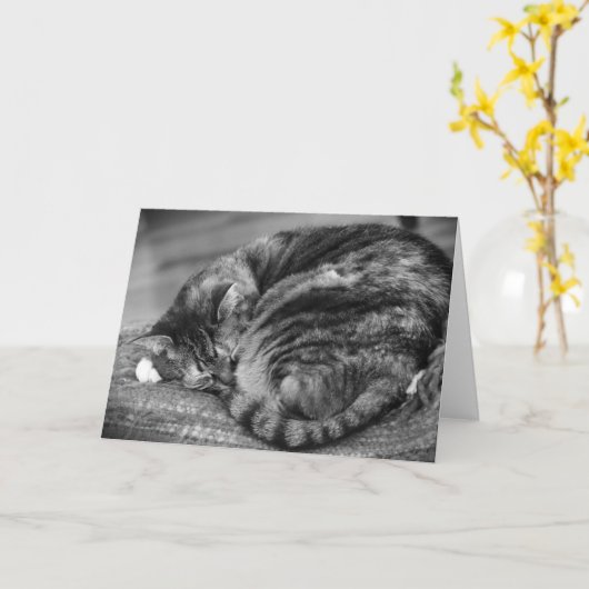 低速日、カード カード (黄色い花)