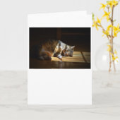 低速日、カード カード (黄色い花)