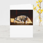 低速日、カード カード (黄色い花)