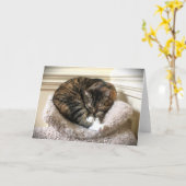 低速日、カード カード (黄色い花)