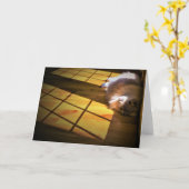 低速日、カード カード (黄色い花)