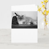 低速日、カード カード (黄色い花)