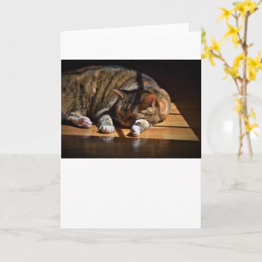 低速日、カード カード (黄色い花)