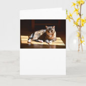 低速日、カード カード (黄色い花)