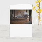 低速日、カード カード (黄色い花)