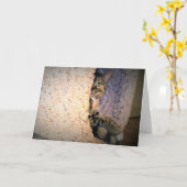 低速日、カード カード (黄色い花)