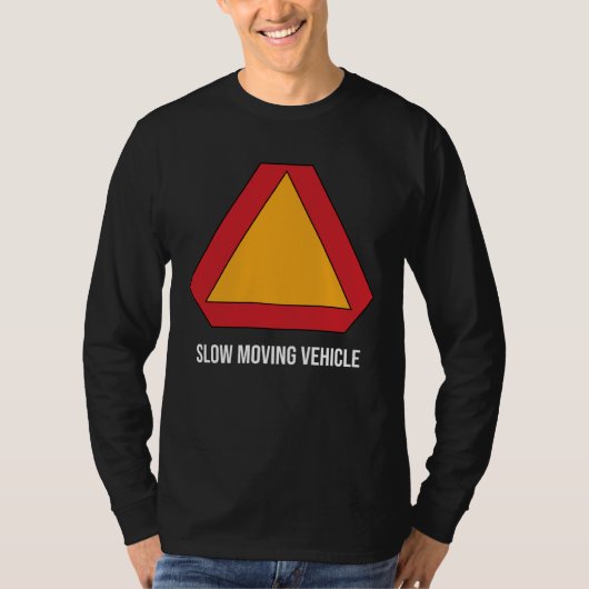 低速走行車両標識 Tシャツ (正面)